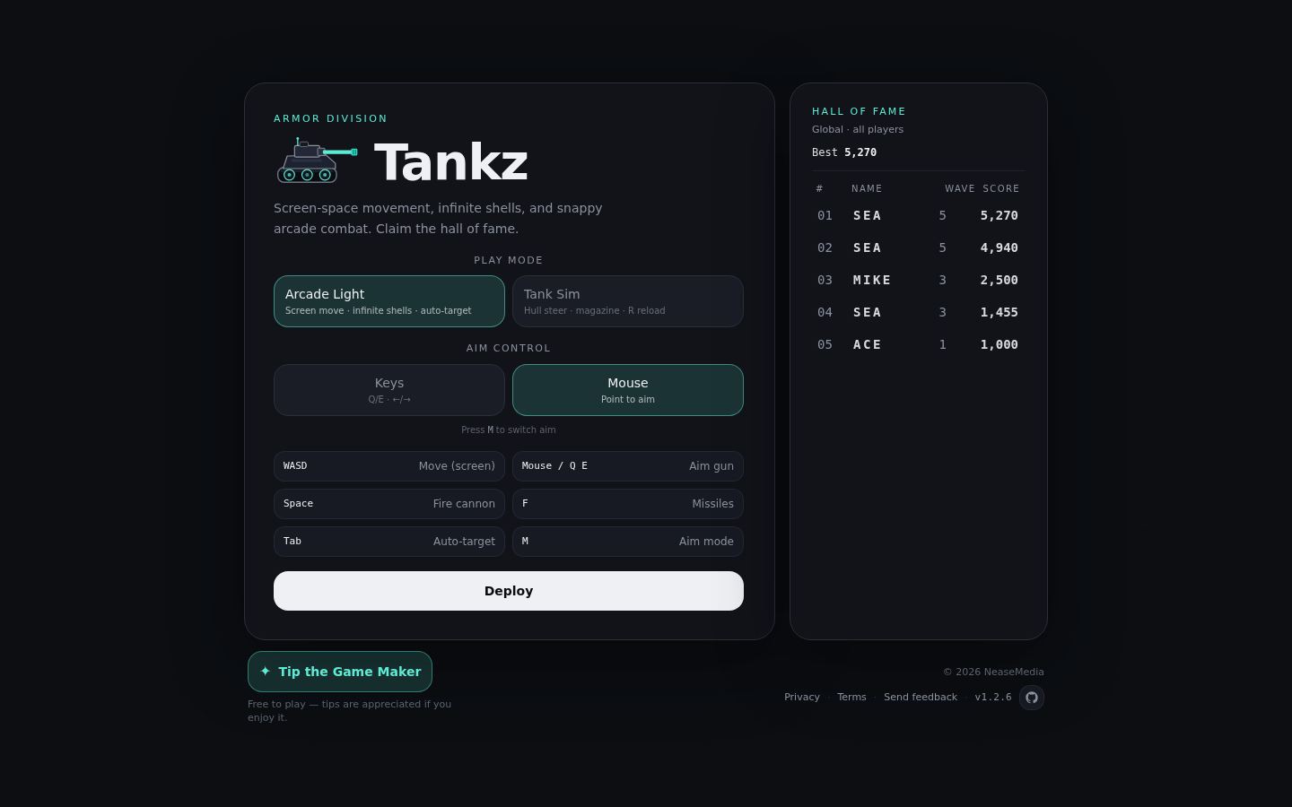 Tankz cover