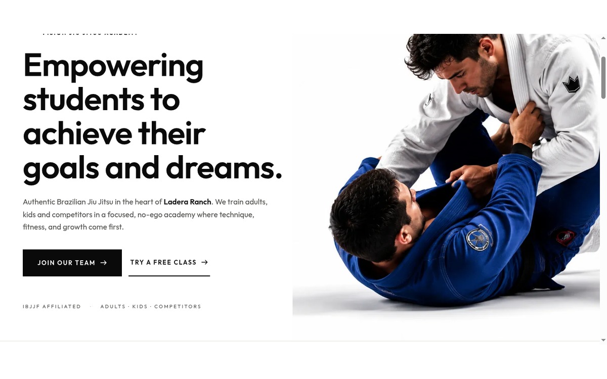 V1SION Jiu Jitsu Academy cover